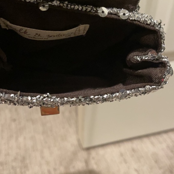 Milk and soda -  girls silver sequin handbag - Picture 6 of 6
